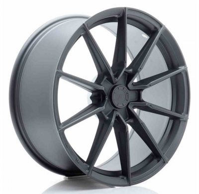 LLANTA JR Wheels SL02 19x8 ET20-40 5H BLANK Matt Gun Metal JAPAN RACING
