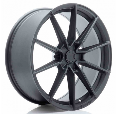 LLANTA JR Wheels SL02 20x9 ET20-51 5H BLANK Matt Gun Metal JAPAN RACING