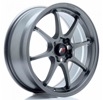 LLANTA JR Wheels JR5 17x7 ET38 4x100 Matt Gun Metal JAPAN RACING