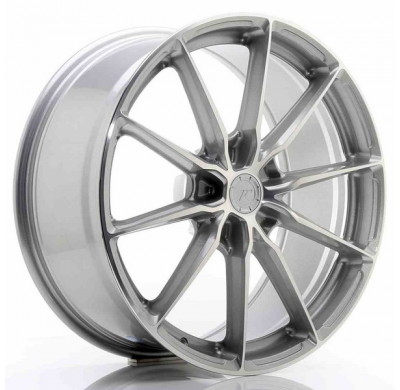 LLANTA JR Wheels JR37 20x9 ET35-45 5H BLANK Silver Machined Face JAPAN RACING