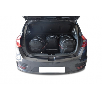 MALETAS ESPECIFICAS PARA KIA CEE'D HATCHBACK 2012-2018 CONJUNTO DE BOLSAS 4 UNIDADES