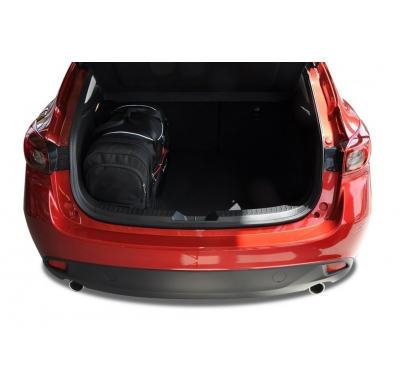 MALETAS ESPECIFICAS PARA MAZDA 3 HATCHBACK 2013-2018 CONJUNTO DE BOLSAS DE COCHE 4 UNIDADES