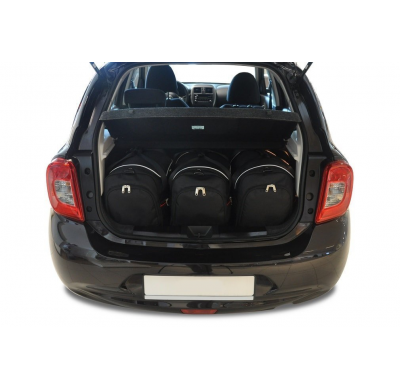 MALETAS ESPECIFICAS PARA NISSAN MICRA 2010-2017 CONJUNTO DE BOLSAS DE COCHE 3 UNIDADES