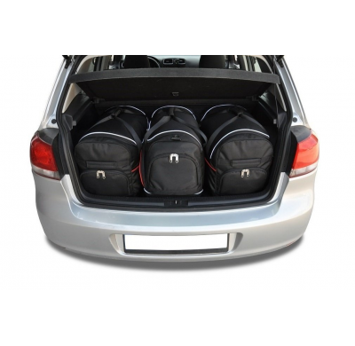 MALETAS ESPECIFICAS PARA VW GOLF HATCHBACK 2008-2012 CONJUNTO DE BOLSAS 3 UNIDADES