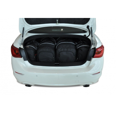 MALETAS ESPECIFICAS PARA INFINITI Q50 2013-2017 CONJUNTO DE BOLSAS DE COCHE 4 UNIDADES