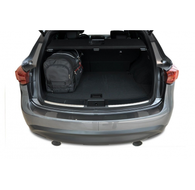 MALETAS ESPECIFICAS PARA INFINITI QX70 2013-2018 CONJUNTO DE BOLSAS DE COCHE 4 UNIDADES