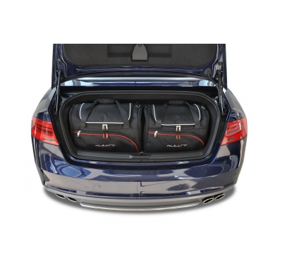MALETAS ESPECIFICAS PARA AUDI A5 CABRIO 2008-2016 CONJUNTO DE BOLSAS 4 UNIDADES