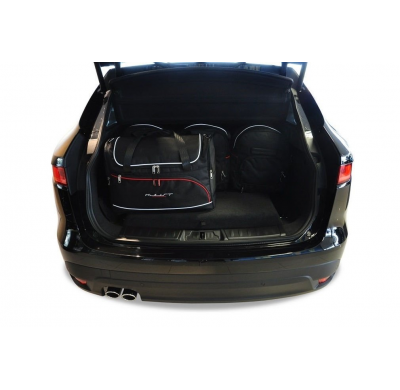 MALETAS ESPECIFICAS PARA JAGUAR F-PACE 2015+ CONJUNTO DE BOLSAS DE COCHE 5 UNIDADES