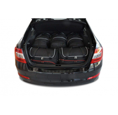 MALETAS ESPECIFICAS PARA SKODA OCTAVIA LIFTBACK 2013-2020 CONJUNTO DE BOLSAS DE COCHE 5 UNIDADES