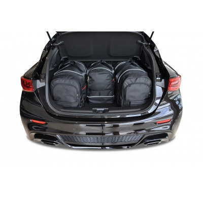 MALETAS ESPECIFICAS PARA INFINITI QX30 2016-2020 CONJUNTO DE BOLSAS DE COCHE 4 UNIDADES