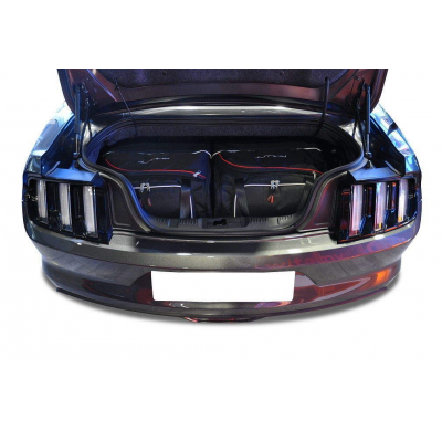 MALETAS ESPECIFICAS PARA FORD MUSTANG CABRIO 2014+ CONJUNTO DE BOLSAS 4 UNIDADES