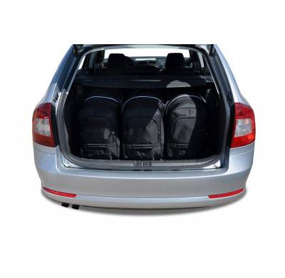 MALETAS ESPECIFICAS PARA SKODA OCTAVIA KOMBI 2004-2013 CONJUNTO DE BOLSAS 5 UNIDADES