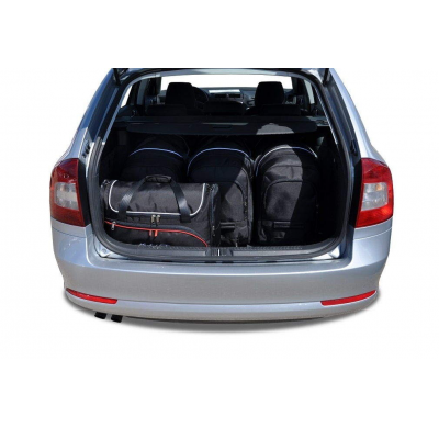 MALETAS ESPECIFICAS PARA SKODA OCTAVIA KOMBI 2004-2013 CONJUNTO DE BOLSAS 5 UNIDADES