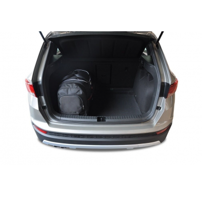 MALETAS ESPECIFICAS PARA SEAT ATECA 2016+ CONJUNTO DE BOLSAS COCHE 4 UNIDADES