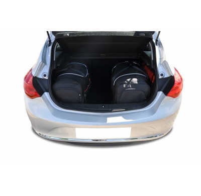 MALETAS ESPECIFICAS PARA OPEL ASTRA HATCHBACK 2009+ CONJUNTO DE BOLSAS DE COCHE 4 UNIDADES