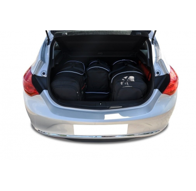 MALETAS ESPECIFICAS PARA OPEL ASTRA HATCHBACK 2009+ CONJUNTO DE BOLSAS DE COCHE 4 UNIDADES