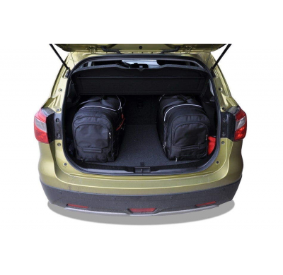MALETAS ESPECIFICAS PARA SUZUKI SX4 S-CROSS 2013-2021 CONJUNTO DE BOLSAS 4 UNIDADES
