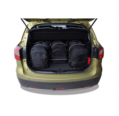 MALETAS ESPECIFICAS PARA SUZUKI SX4 S-CROSS 2013-2021 CONJUNTO DE BOLSAS 4 UNIDADES