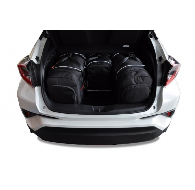 MALETAS ESPECIFICAS PARA TOYOTA C-HR 2016+ CONJUNTO DE BOLSAS 4 UNIDADES
