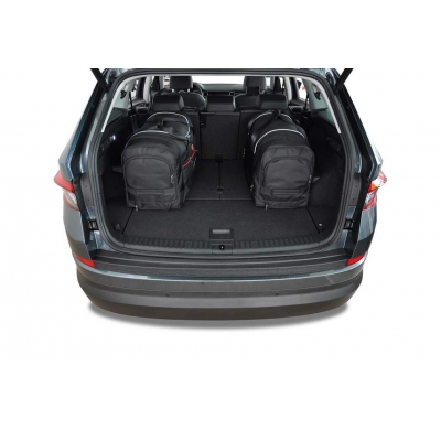 MALETAS ESPECIFICAS PARA SKODA KODIAQ 2016+ CONJUNTO DE BOLSAS DE COCHE 5 UNIDADES