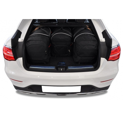 MALETAS ESPECIFICAS PARA MERCEDES-BENZ GLC COUPE 2016+ CONJUNTO DE BOLSAS 4 UNIDADES