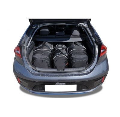 MALETAS ESPECIFICAS PARA HYUNDAI IONIQ ELÉCTRICO 2016-2019 CONJUNTO DE BOLSAS 4 UNIDADES