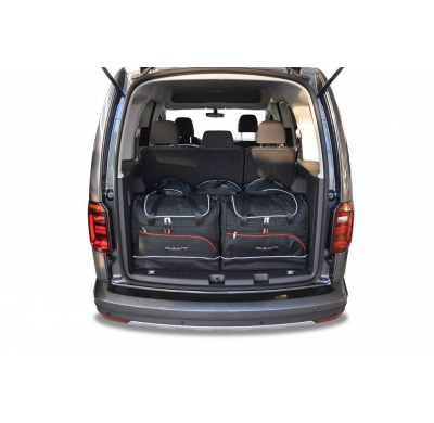 MALETAS ESPECIFICAS PARA VW CADDY 2015-2020 CONJUNTO DE BOLSAS DE COCHE 5 UNIDADES