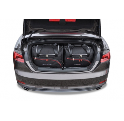 MALETAS ESPECIFICAS PARA AUDI A5 CABRIO 2017-2018 CONJUNTO DE BOLSAS 4 UNIDADES