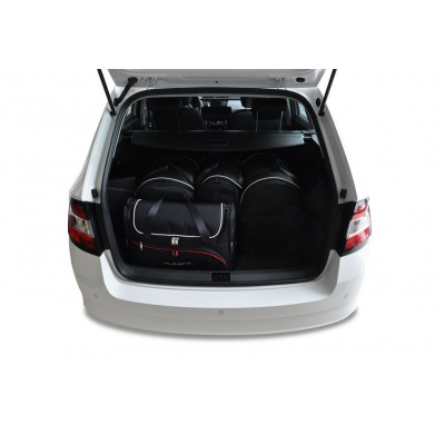 MALETAS ESPECIFICAS PARA SKODA FABIA KOMBI 2014+ CONJUNTO DE BOLSAS 5 UNIDADES