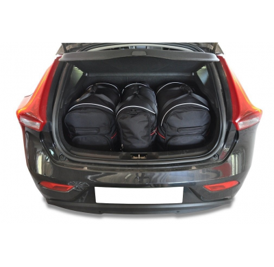 MALETAS ESPECIFICAS PARA VOLVO V40 HATCHBACK 2012+ CONJUNTO DE BOLSAS 3 UNIDADES