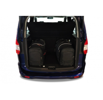 MALETAS ESPECIFICAS PARA FORD TOURNEO COURIER 2014+ CONJUNTO DE BOLSAS DE COCHE 4 UNIDADES