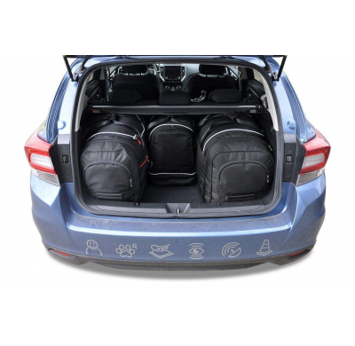 MALETAS ESPECIFICAS PARA SUBARU IMPREZA 2017+ CONJUNTO DE BOLSAS DE COCHE 4 UNIDADES