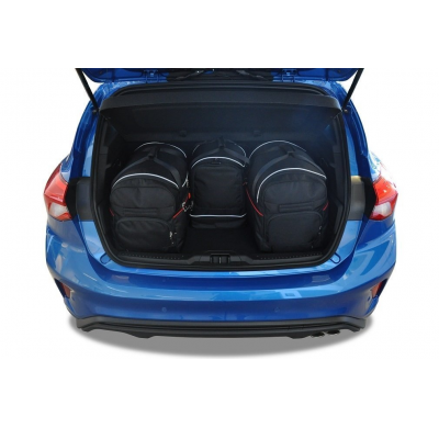 MALETAS ESPECIFICAS PARA FORD FOCUS HATCHBACK 2018+ CONJUNTO DE BOLSAS 4 UNIDADES