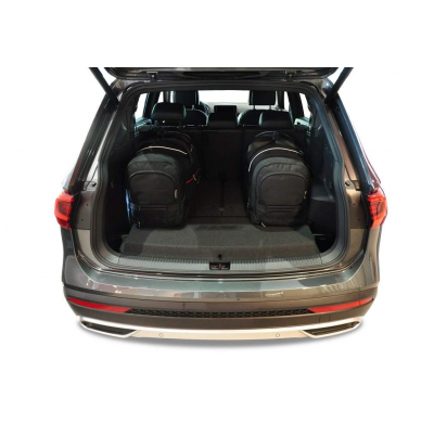 MALETAS ESPECIFICAS PARA SEAT TARRACO 2018+ CONJUNTO DE BOLSAS DE COCHE 5 UNIDADES