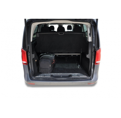 MALETAS ESPECIFICAS PARA MERCEDES-BENZ V EXTRA LARGO 2014+ CONJUNTO DE BOLSAS DE COCHE 7 UNIDADES