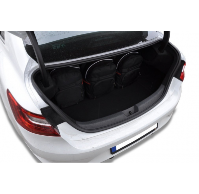 MALETAS ESPECIFICAS PARA RENAULT MEGANE GRANDCOUPE 2016+ CONJUNTO DE BOLSAS DE COCHE 5 UNIDADES