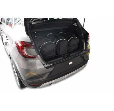 MALETAS ESPECIFICAS PARA RENAULT CAPTUR 2019+ CONJUNTO DE BOLSAS DE COCHE 3 UNIDADES