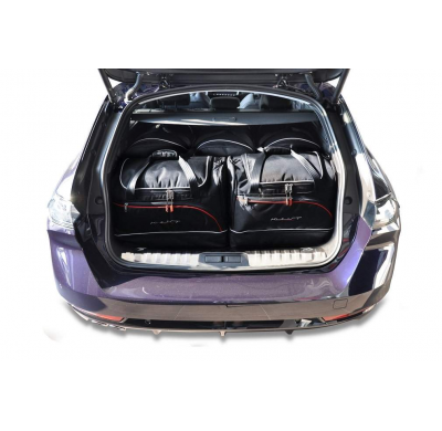 MALETAS ESPECIFICAS PARA PEUGEOT 508 SW HYBRID PHEV 2019+ CONJUNTO DE BOLSAS 5 UNIDADES