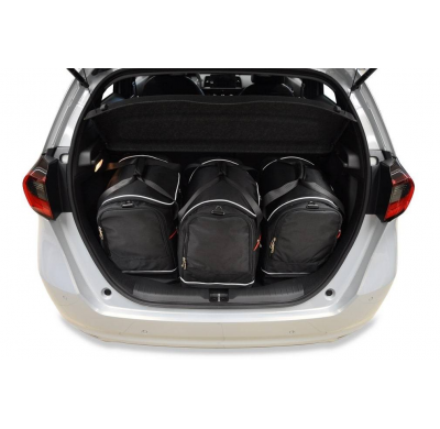 MALETAS ESPECIFICAS PARA HONDA JAZZ HYBRID 2020+ CONJUNTO DE BOLSAS DE COCHE 4 UNIDADES