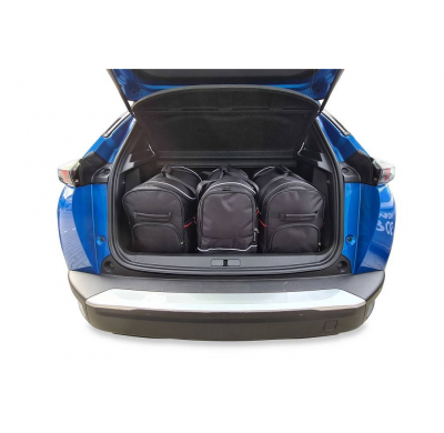 MALETAS ESPECIFICAS PARA PEUGEOT e-2008 2019+ CONJUNTO DE BOLSAS DE COCHE 3 UNIDADES