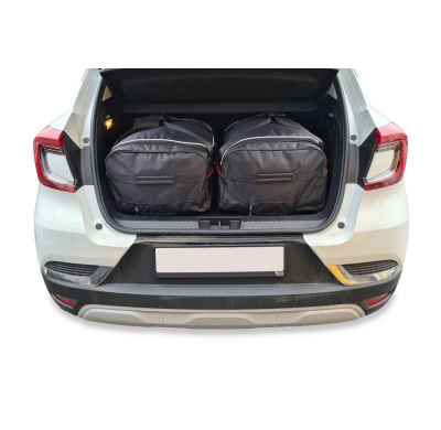 MALETAS ESPECIFICAS PARA RENAULT CAPTUR PLUG-IN HYBRID 2020+ CONJUNTO DE BOLSAS 2 UNIDADES