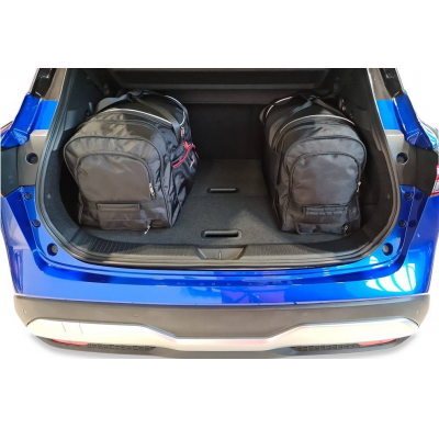 MALETAS ESPECIFICAS PARA NISSAN QASHQAI 2021+ CONJUNTO DE BOLSAS DE COCHE 4 UNIDADES
