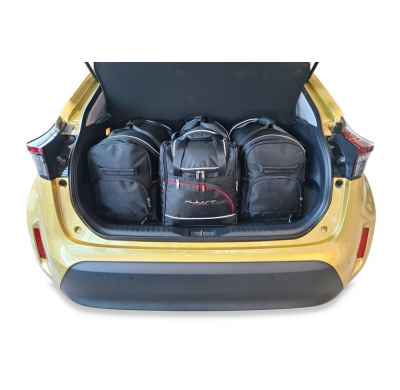 MALETAS ESPECIFICAS PARA TOYOTA YARIS CROSS 2020+ CONJUNTO DE BOLSAS DE COCHE 4 UNIDADES