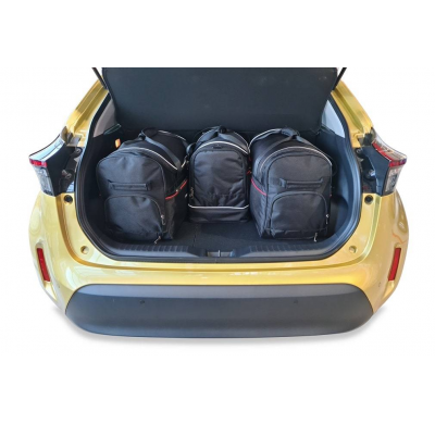 MALETAS ESPECIFICAS PARA TOYOTA YARIS CROSS 2020+ CONJUNTO DE BOLSAS DE COCHE 4 UNIDADES