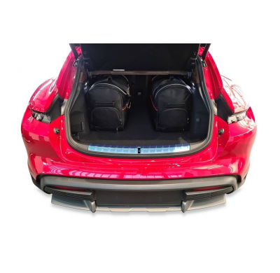 MALETAS ESPECIFICAS PARA PORSCHE TAYCAN TURISMO 2021+ CONJUNTO DE BOLSAS DE COCHE 5 UNIDADES