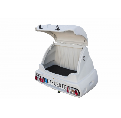 Porta Cargas Trans-Self (Gris) Polietileno Serie Transbag 1100 X 600 X 750 Mm. | 80 Kg.