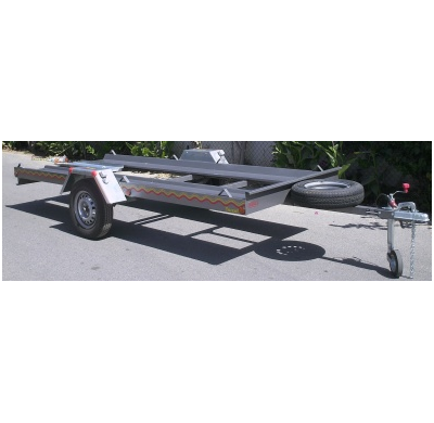 Remolque 2 Quads 750 (Con Freno De Inercia) Serie Deportivos - Remolques Para Motos