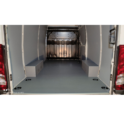 KIT SUELO GRIS 9MM *CONTRACHAPADO DE ABEDUL CON CAPAS FENOLICAS NISSAN INTERSTAR 06 -> FURGON L3 4078 L
