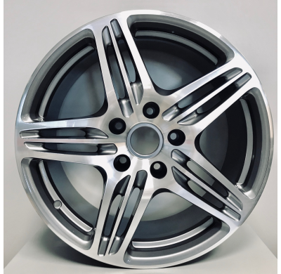 Llanta Replica Porsche  458 Youngtimer  9,5x19  5x130  Et 46  71,6 Anthracite Polished