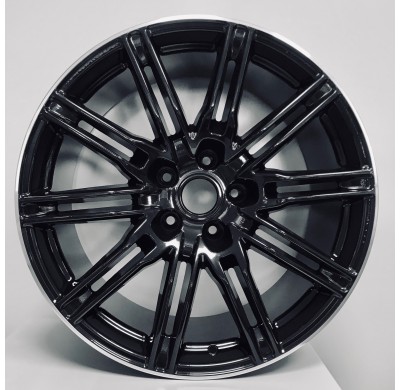 Llanta Replica Porsche  730 Youngtimer  10,0x21  5x130  Et 50  71,6 Gloss Black Polished Lip